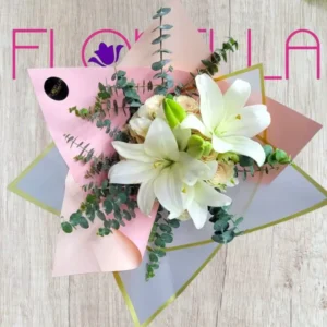 Bouquet Lirio Blanco Elegance
