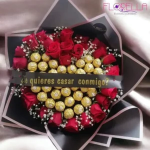 Bouquet Pedida de Mano Ferrero