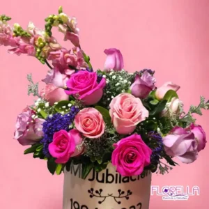 Arreglo Jubileo de Rosas Rosadas