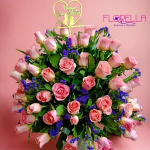 Canasta Rosas del Encanto