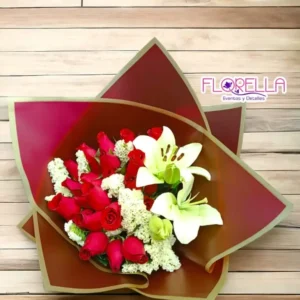 Bouquet Scarlet Lily