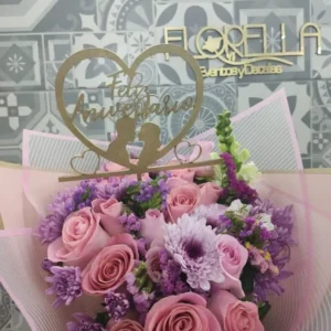 Bouquet Romance Lavanda