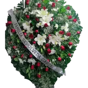 Lágrima Fúnebre de Rosas Rojas