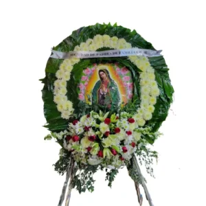 Aro Floral Guadalupano Premium
